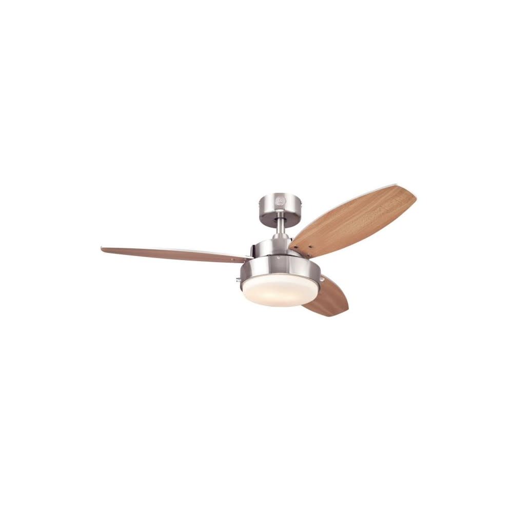 Westinghouse 42″ Alloy Brushed Nickel LED Indoor Ceiling Fan - Flockneti