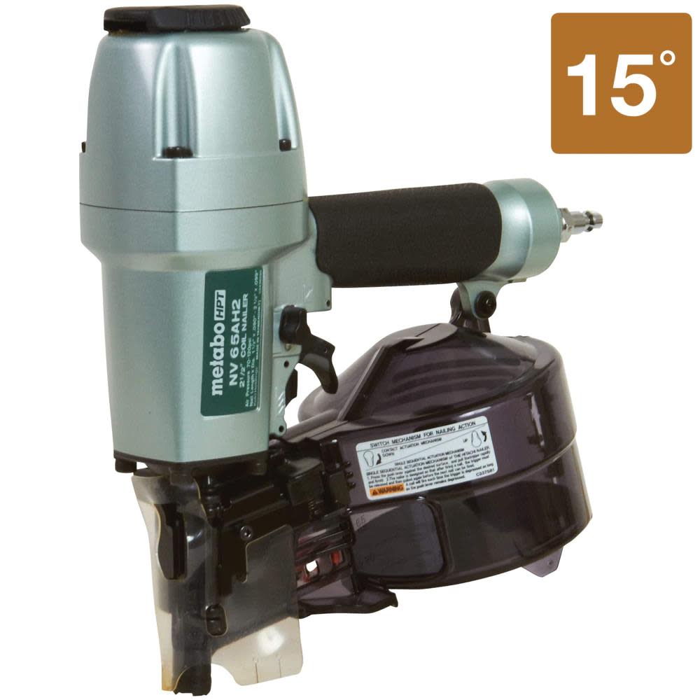 Metabo HPT 2-1/2In Coil Siding Nailer - Flockneti