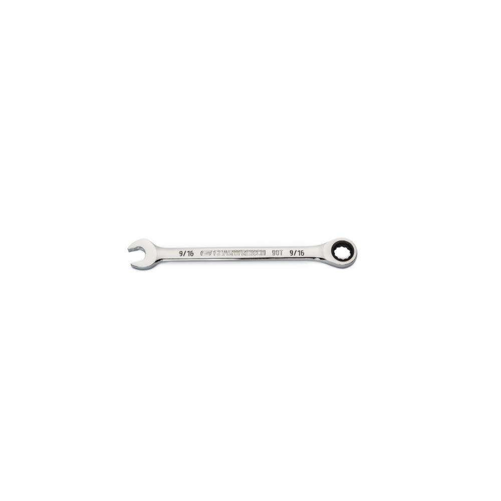 GEARWRENCH 9/16″ 90T 12 Point Ratcheting Combination Wrench - Flockneti