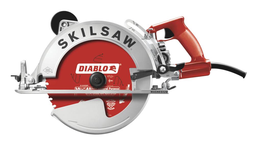 Skilsaw 10-1/4 In. Magnesium SAWSQUATCH Worm Drive Saw with Twist Lock - Flockneti