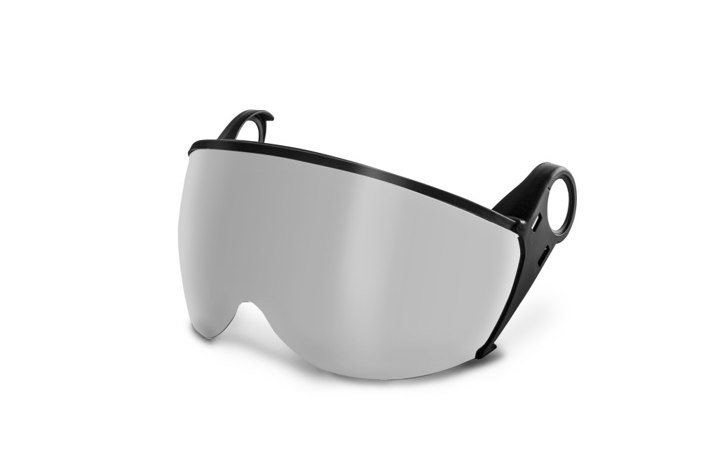 KASK America Zen Visor for Kask Zenith Helmets – Silver Mirror Lens - Flockneti