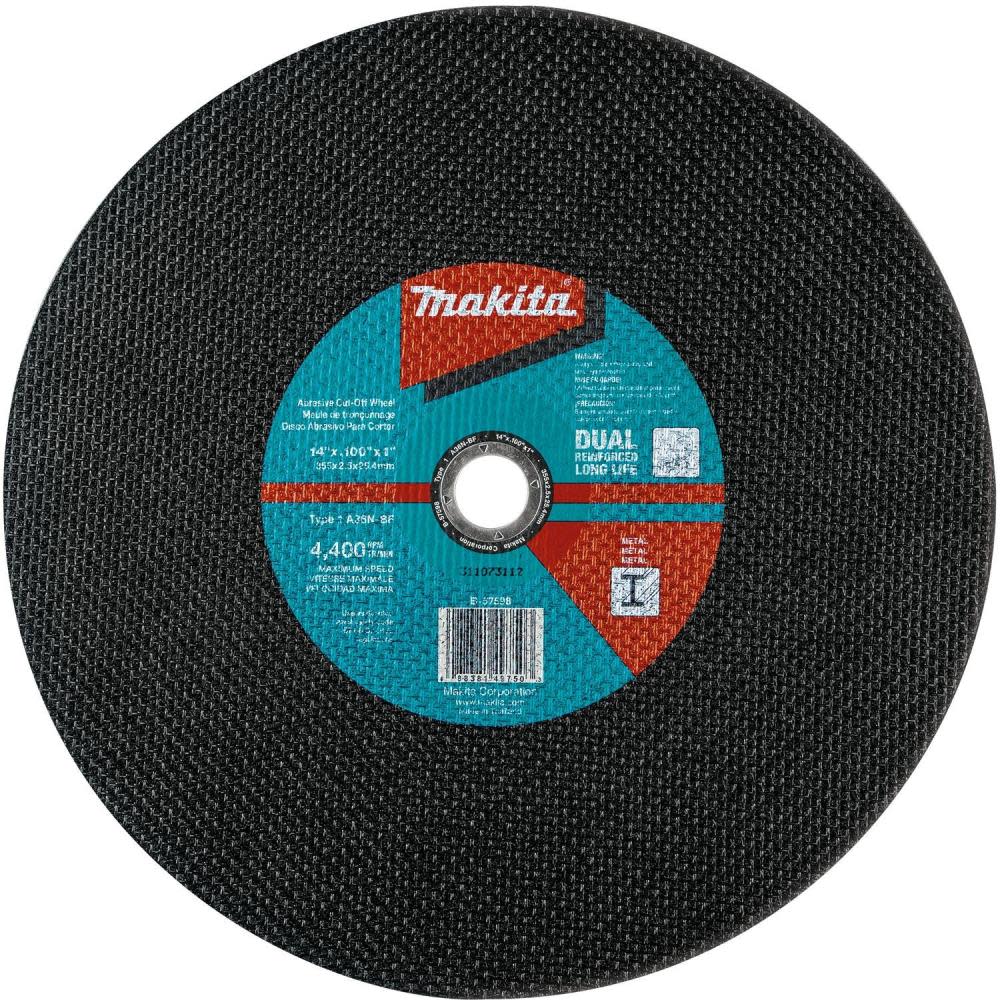 Makita 14″ x 1″ x 3/32″ Abrasive Cut-Off Wheel 25/pk - Flockneti