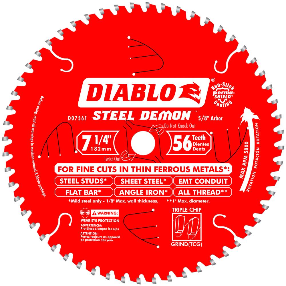 Diablo Tools Steel Demon Metal Cutting Saw Blade - Flockneti