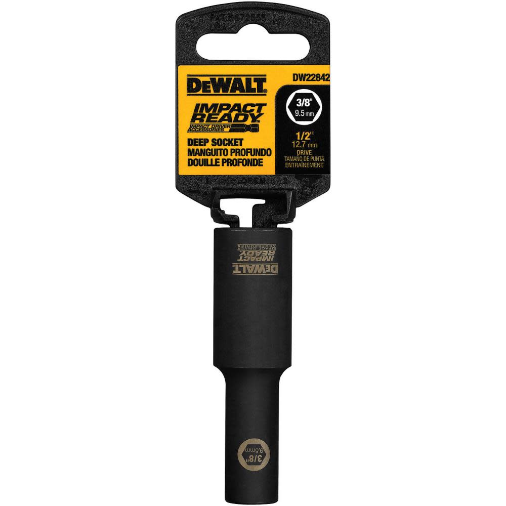 DEWALT 15/16 In. Deep 1/2 In. Drive 6 Pt. Socket - Flockneti