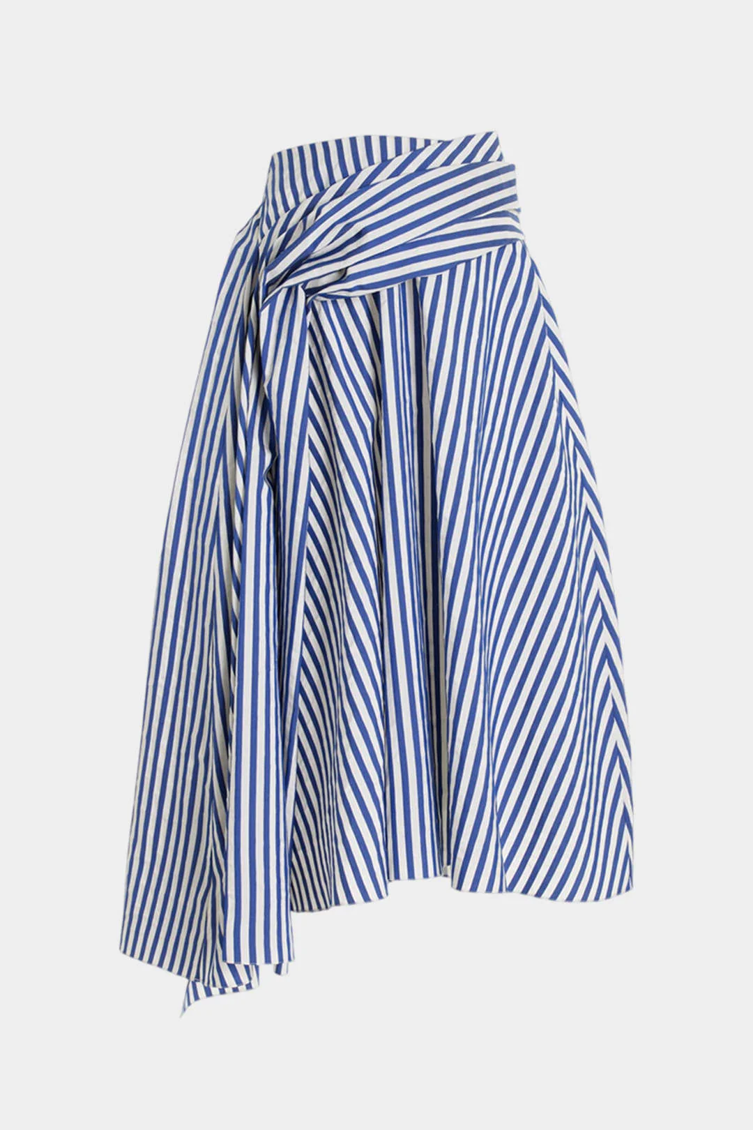 Contrast Stripe Tie Skirt - Flockneti