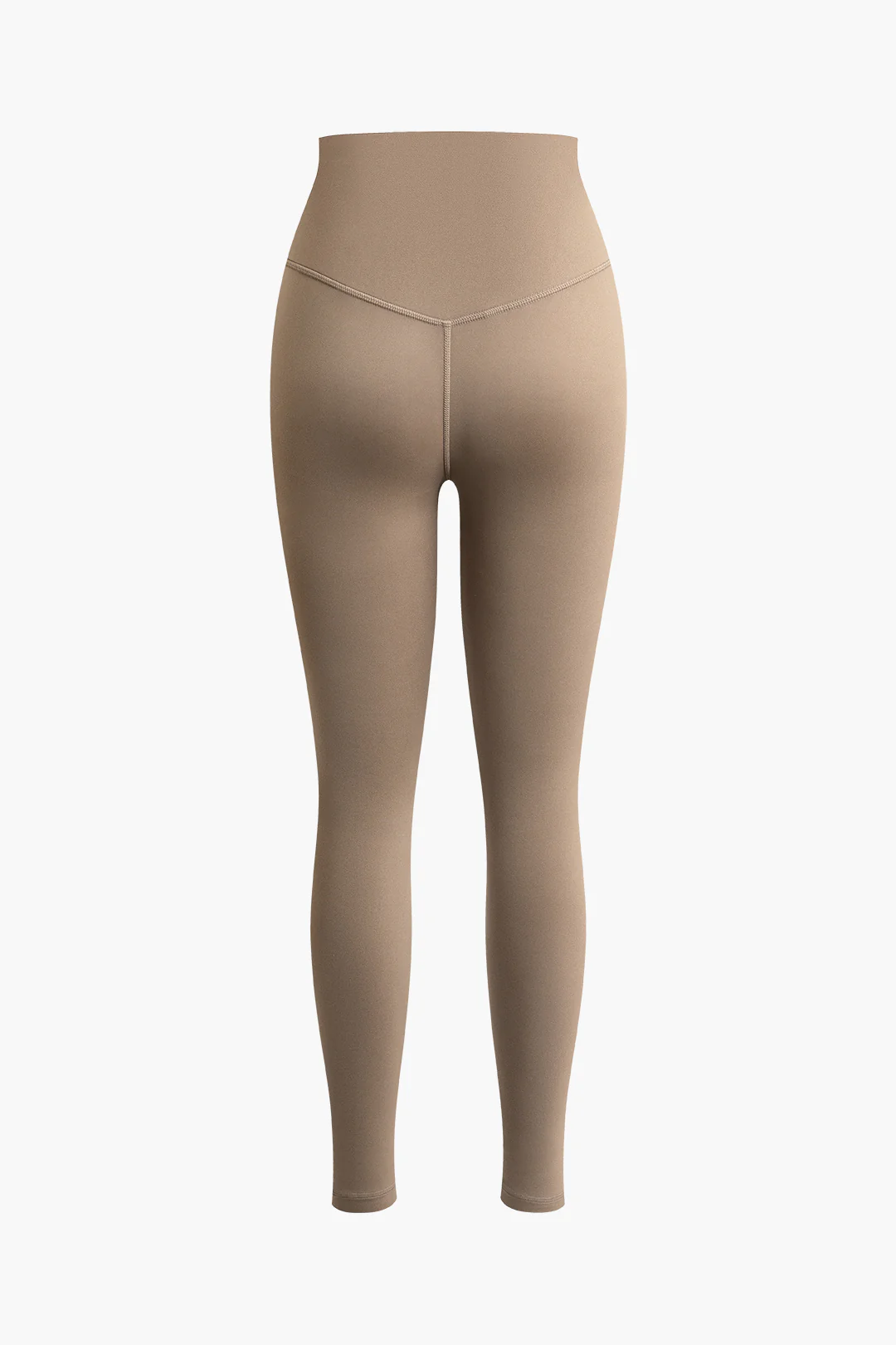 Solid High Waist Sports Leggings - Flockneti