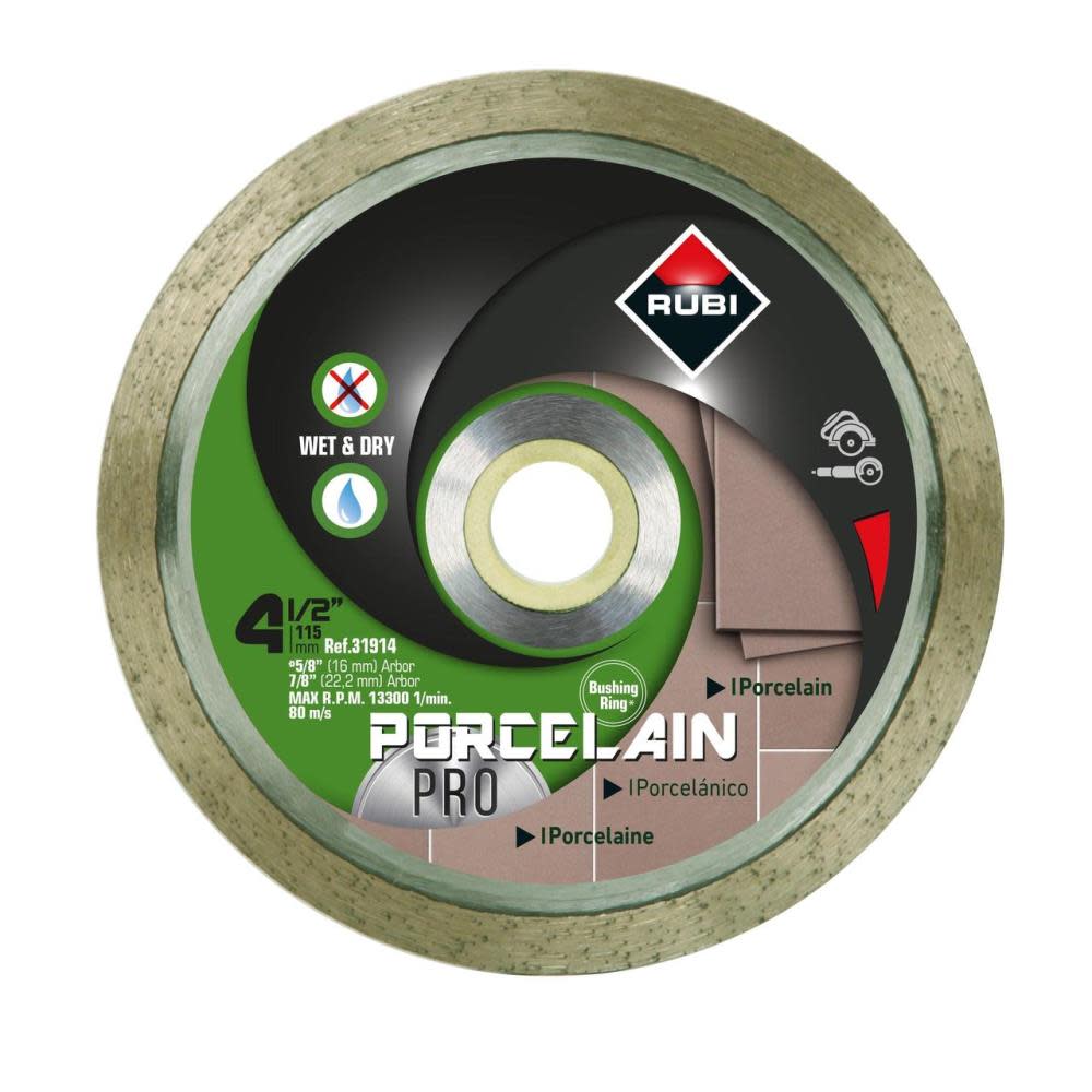 Rubi Tools 4-1/2 In. Diamond Tile Blade - Flockneti