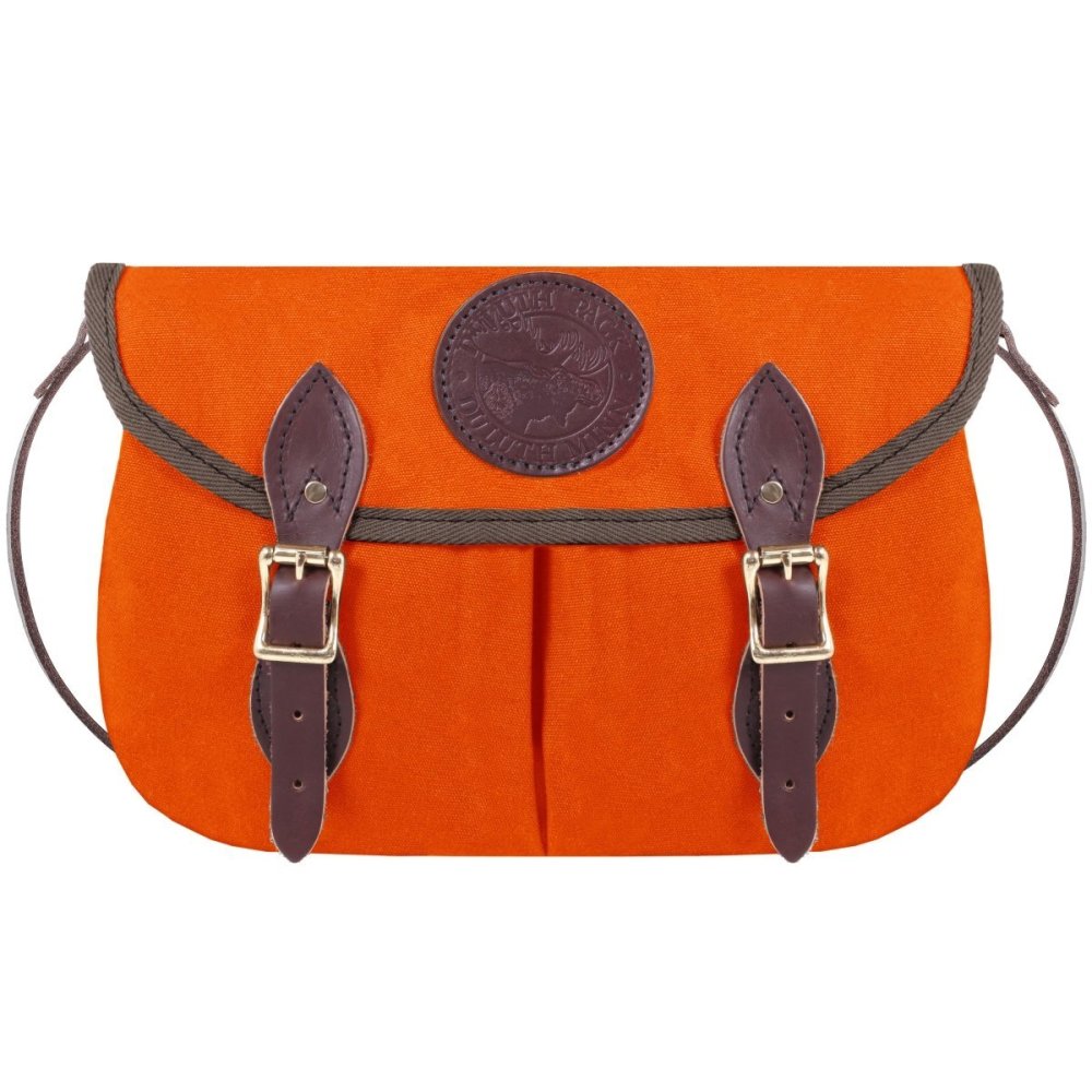 Duluth Pack 6 Liters Capacity Orange Medium Double Shell Purse - Flockneti