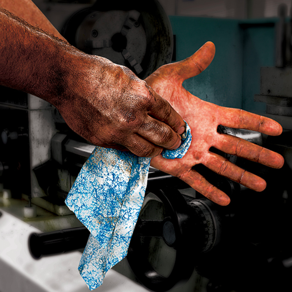 Dymon Scrubs in a Bucket Hand Cleaner Towels - Flockneti