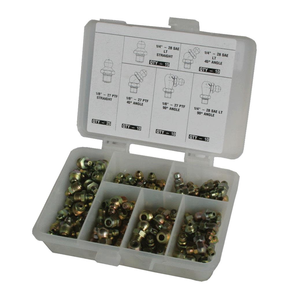 American Forge SAE Grease Fitting Kit 80pc - Flockneti