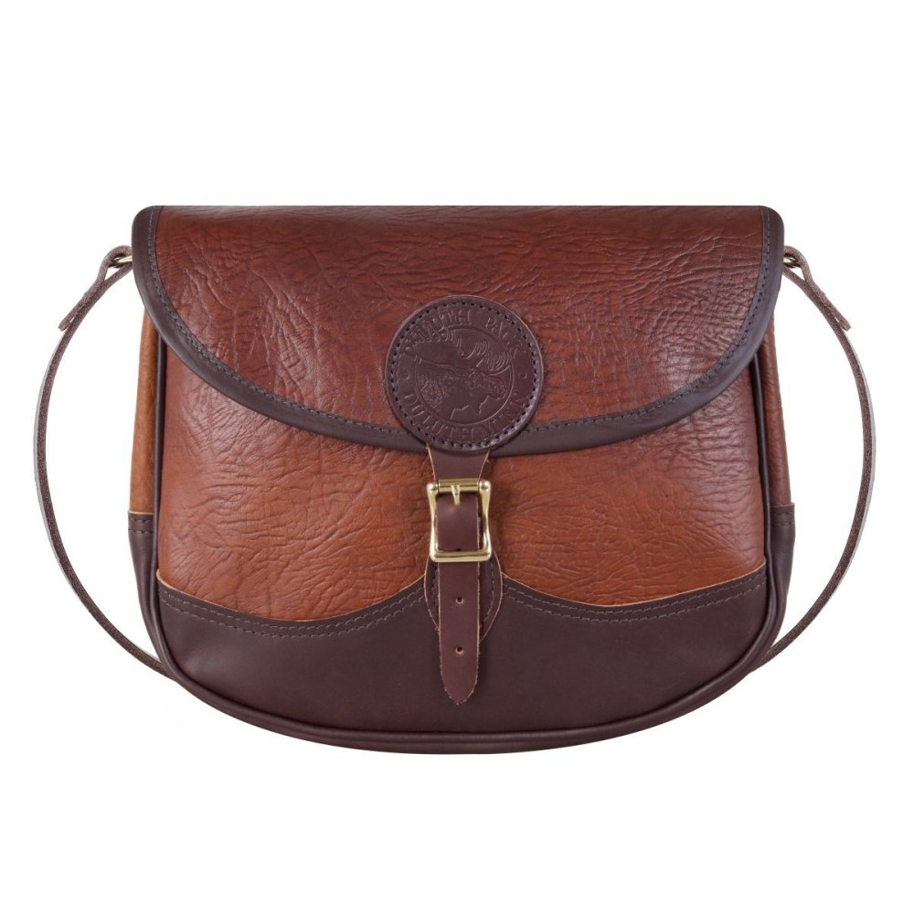Duluth Pack 3 Liter Capacity Brown Medium Bison Leather Shell Purse - Flockneti