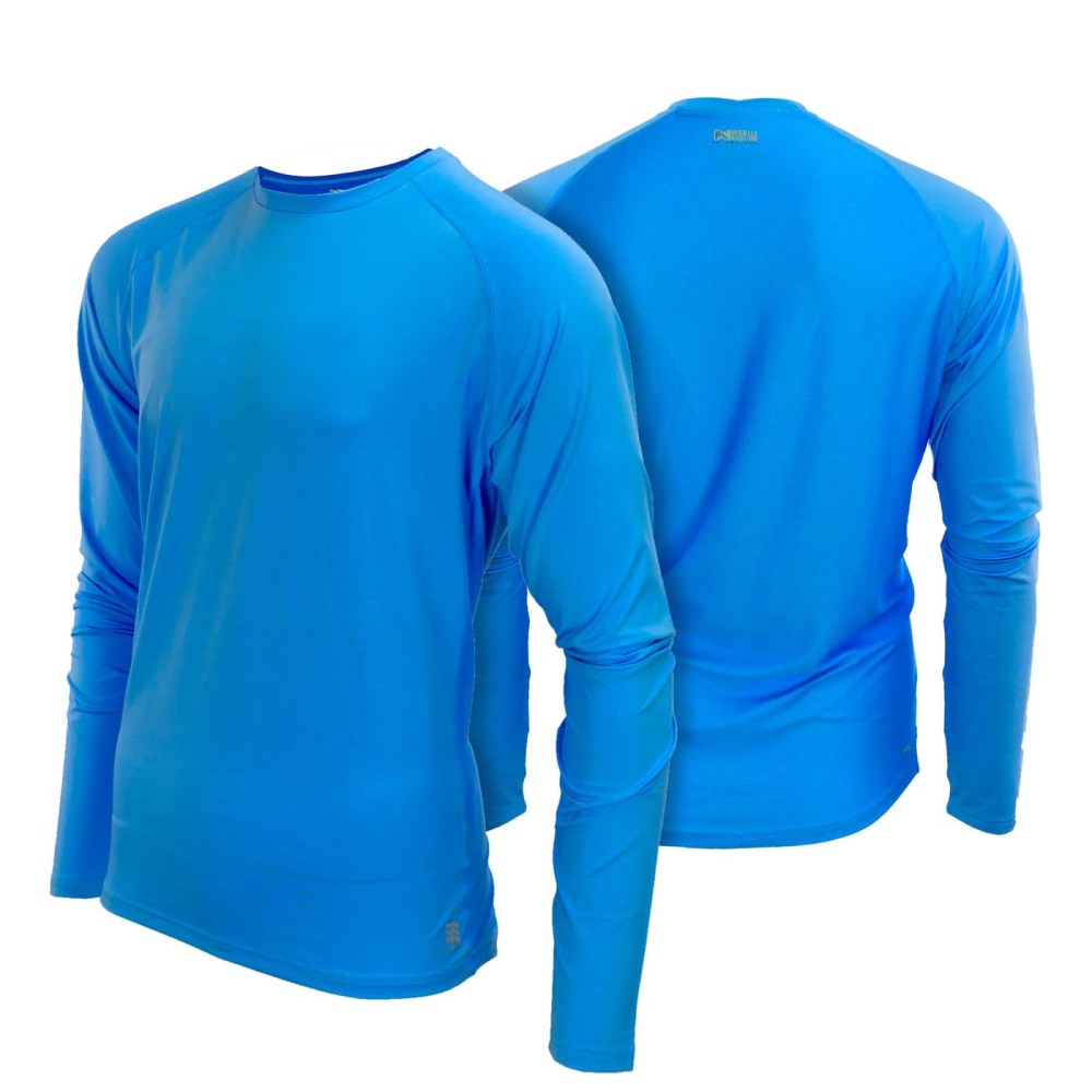 Mobile Cooling LS Shirt Men Blue 3X - Flockneti
