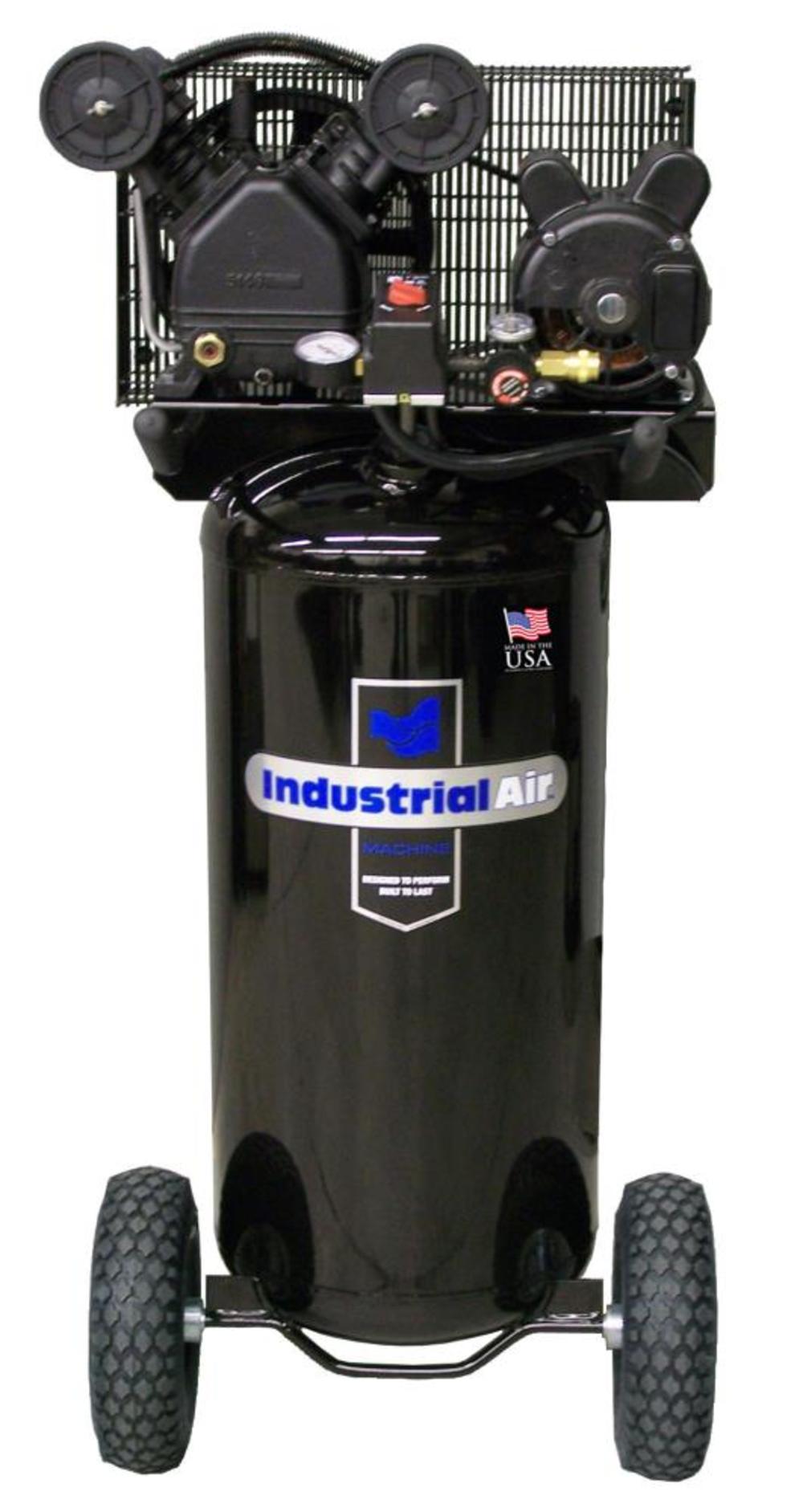 Industrial Air 20 Gallon Portable Cast Iron Belt Drive Air Compressor - Flockneti