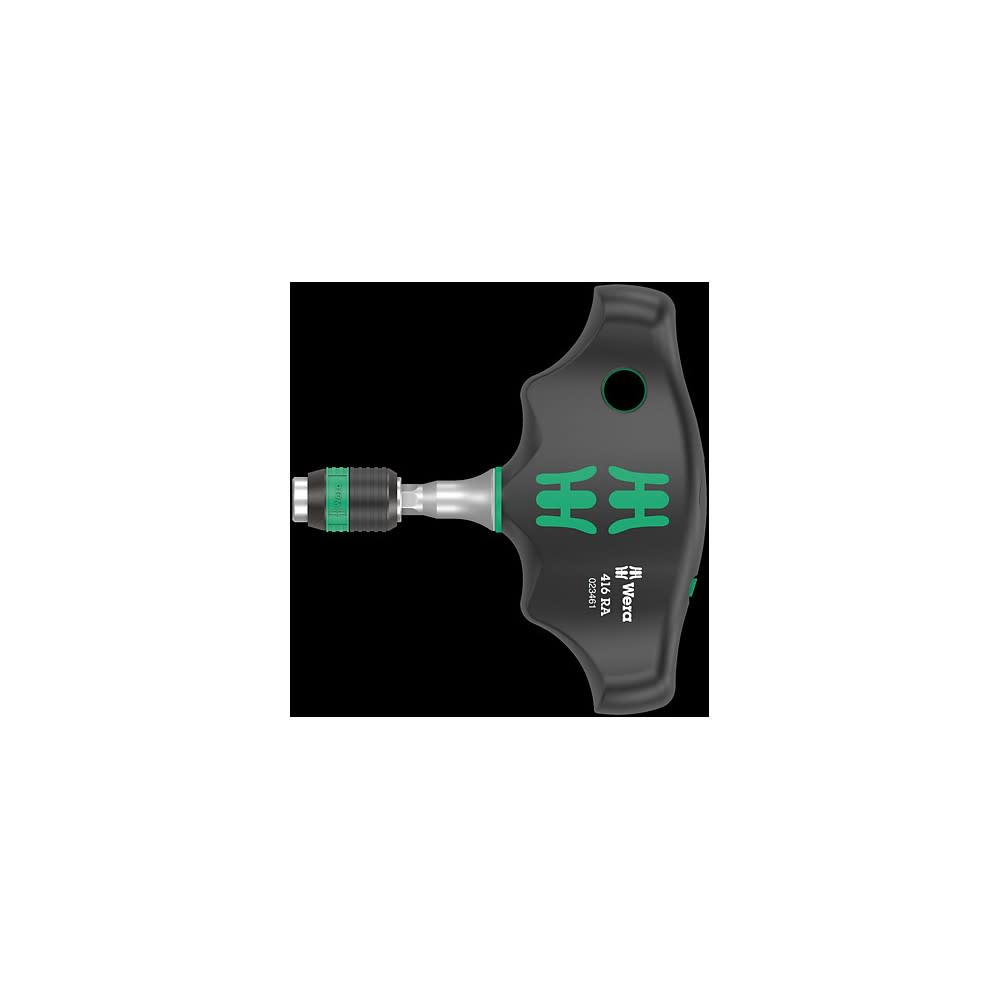 Wera Tools 416 RA T-Handle Bitholding Screwdriver - Flockneti