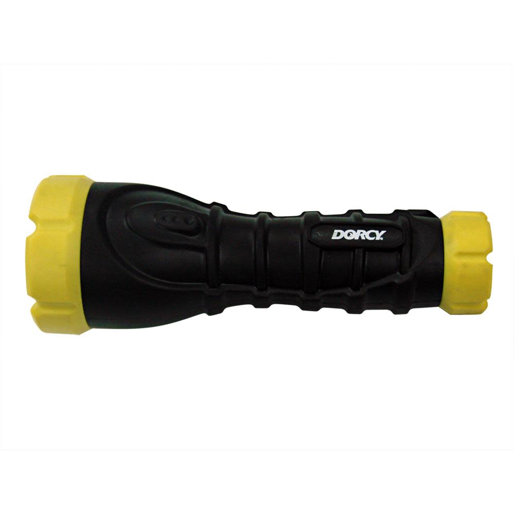 Dorcy 3AA LED Rubber Flashlight - Flockneti