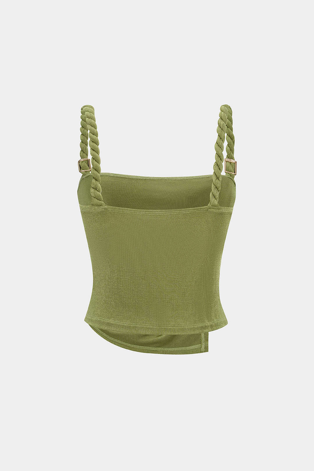 Ruched Twist Knot Slip Cami Top - Flockneti