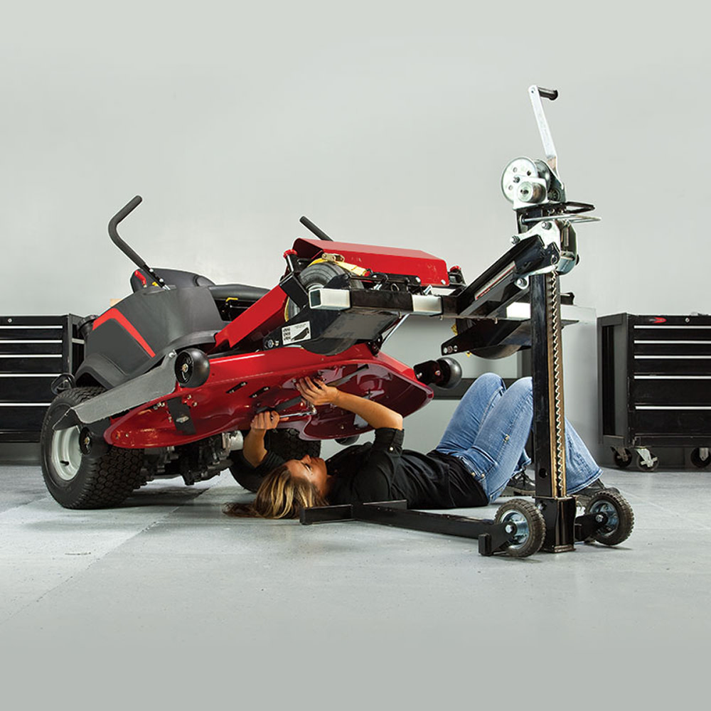 Mojack PRO Lawn Mower Lift 750lb Capacity - Flockneti