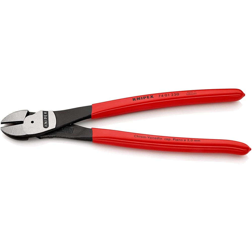 Knipex Diagonal Cutter Plastic Coated Handle 250mm - Flockneti
