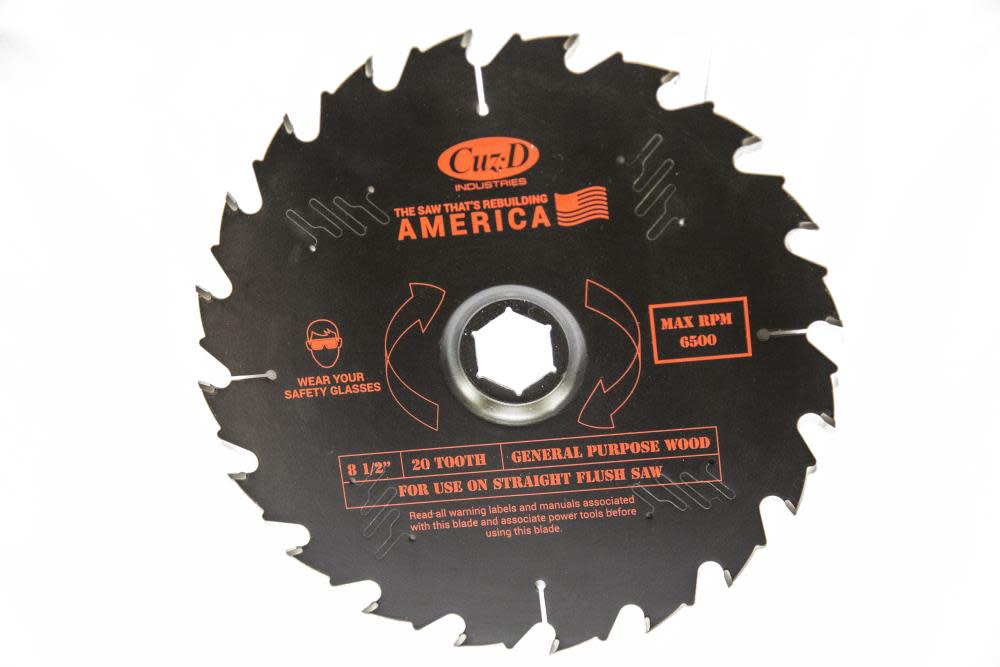 Cuz-D 20 Tooth Carbide Tipped Blade - Flockneti