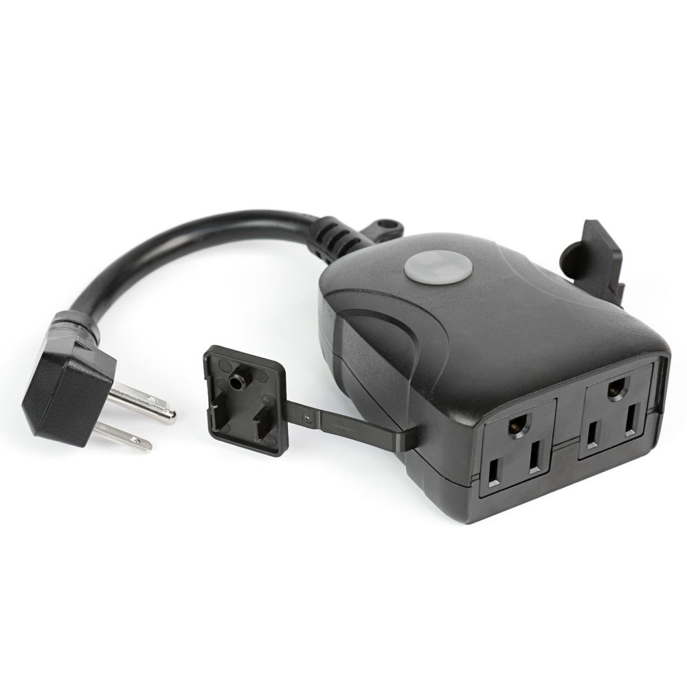 Feit Electric 120V 15A Smart WiFi Enabled Dual Outlet Wall Plug - Flockneti