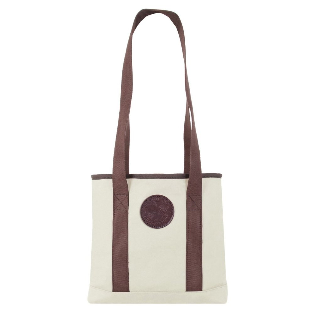 Duluth Pack 5 Liter Capacity Natural Long Handles Mini Tote - Flockneti