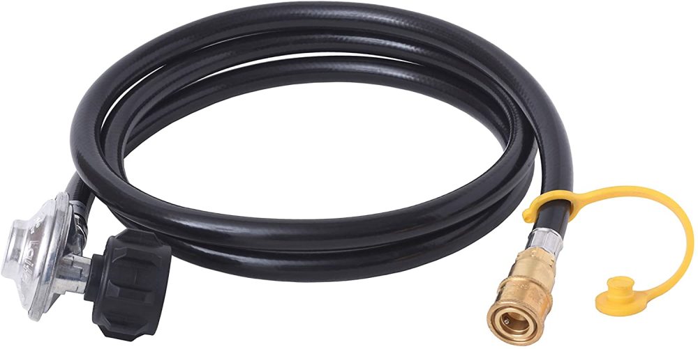 Flame King 8′ Quick Connect Hose Adapter - Flockneti