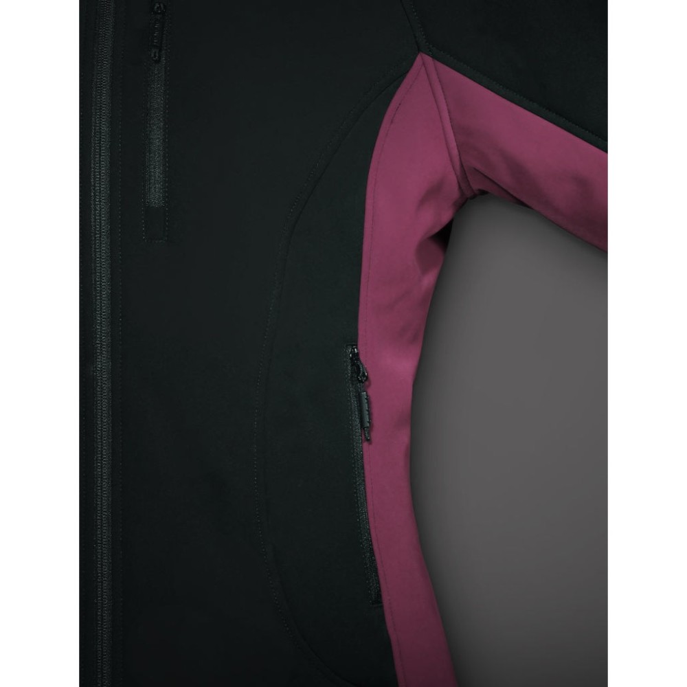 ORORO Womens Black & Purple Classic Heated Jacket Kit Large - Flockneti