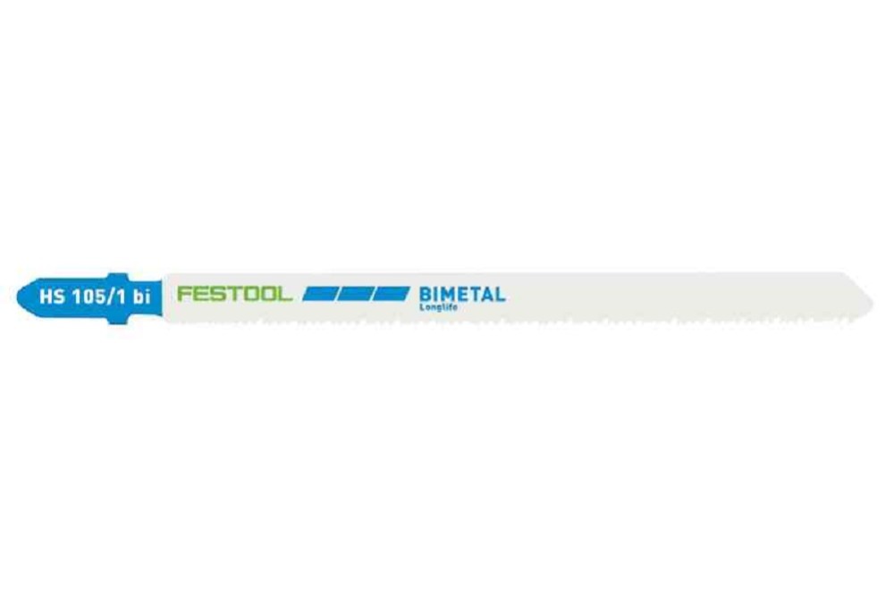 Festool Jigsaw Blades HS 105/1 for Metal Cutting – Pack of 5 - Flockneti