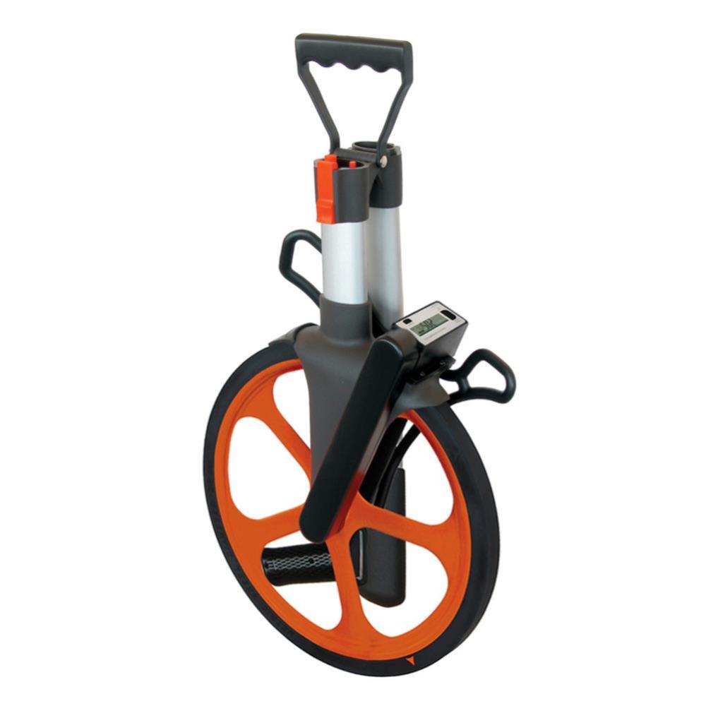 US Tape 12.5 In. DIGI-PRO Measuring Wheel with Carrying Case Digital Read Out - Flockneti