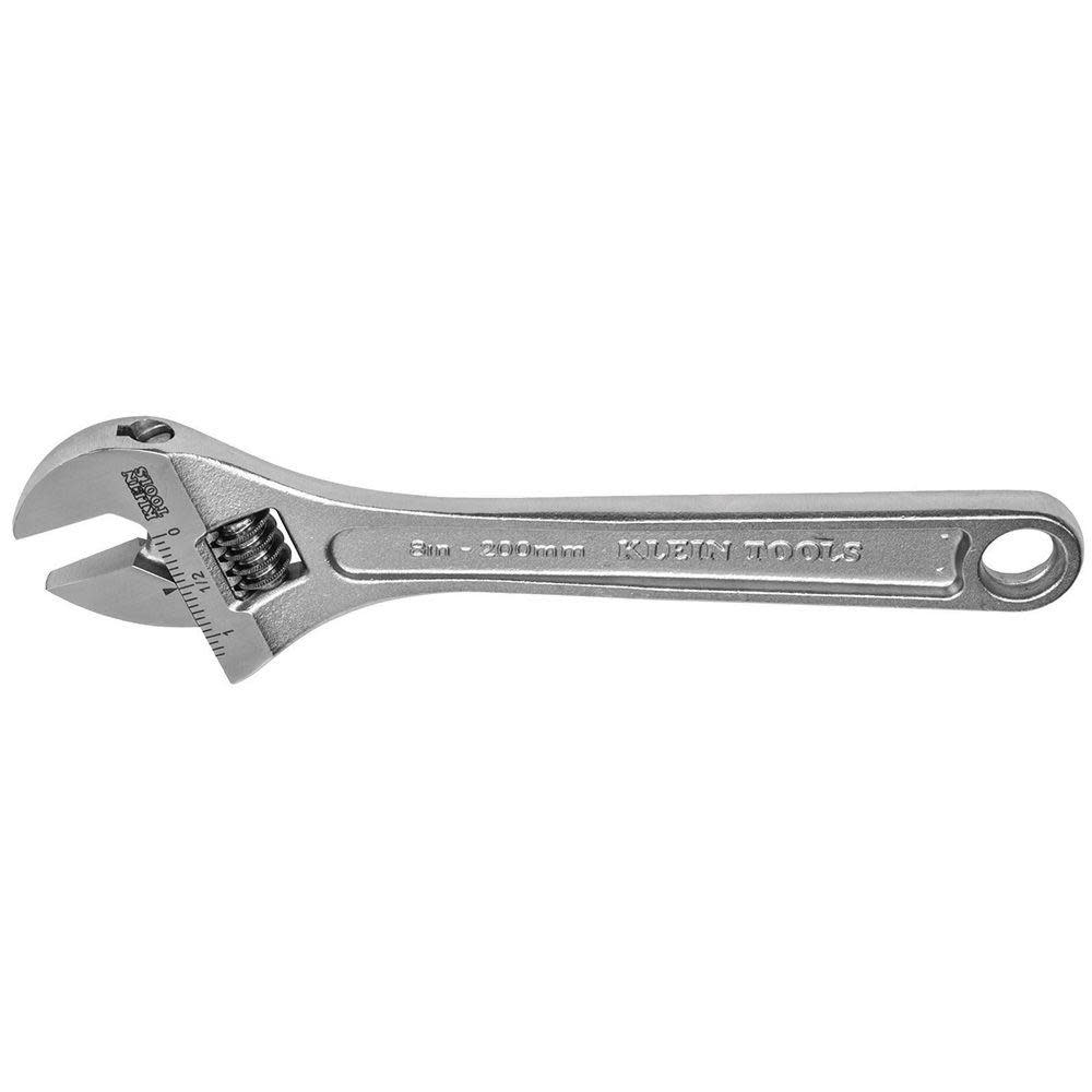 Klein Tools 8″ Adjustable Wrench Extra-Capacity - Flockneti