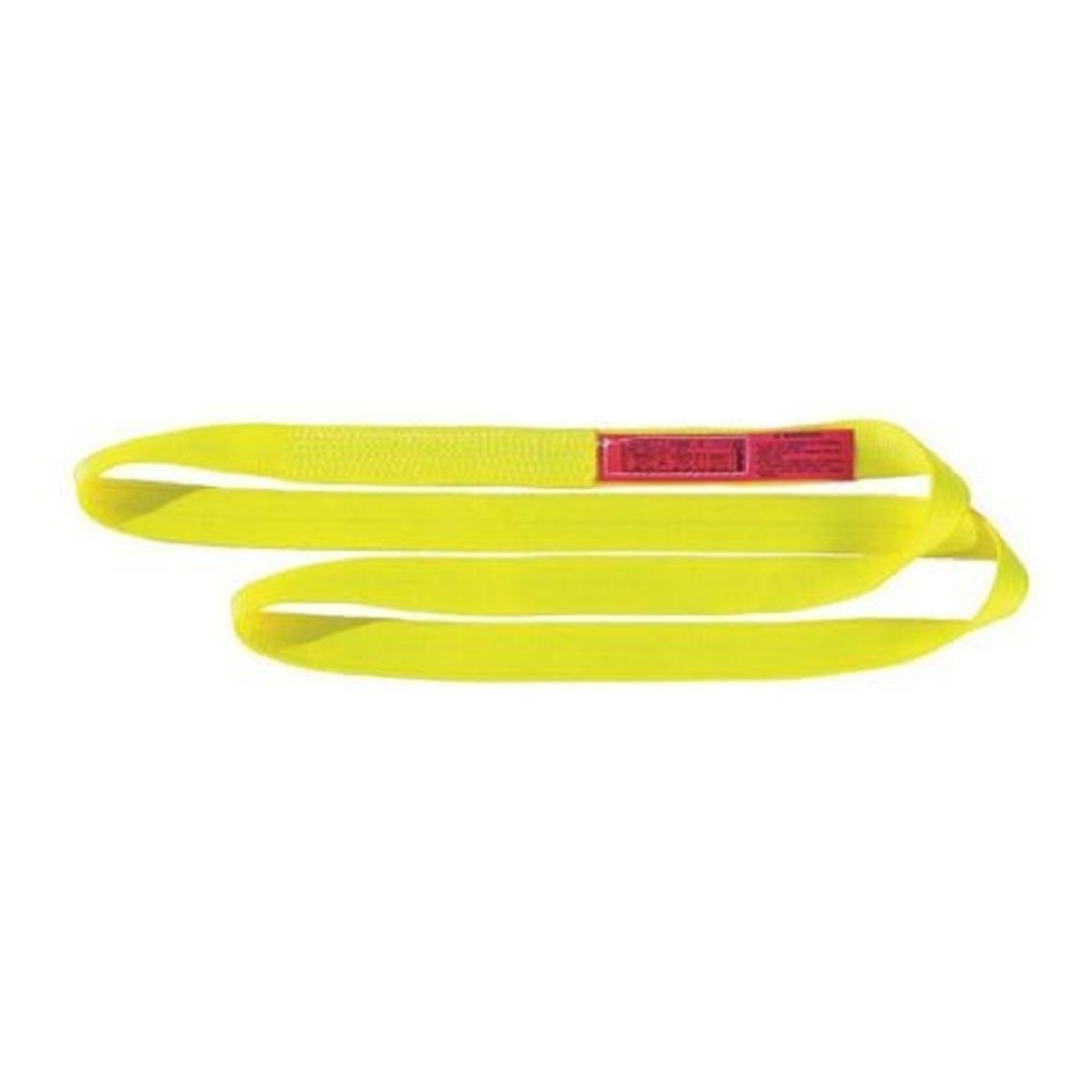 Lift-All 1 In. x 8 Ft. Endless 2-Ply Webmaster 1600 Nylon Web Sling - Flockneti
