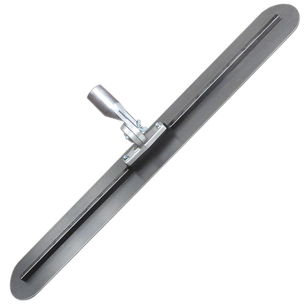Kraft Tool Co 48 In. x 5 In. Round End Fresno with Adjustable Tooth Threaded Bracket - Flockneti