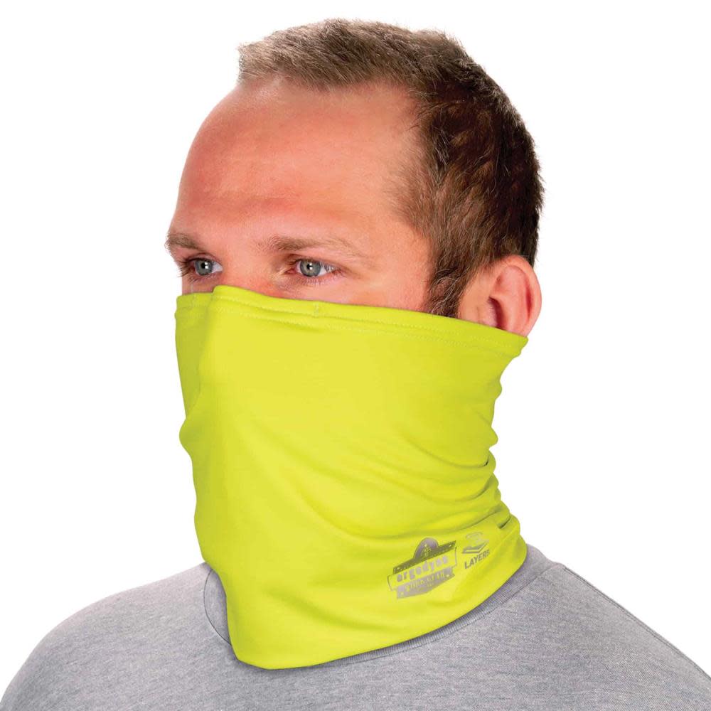 Ergodyne Chill Its 6489 2 Layer Cooling Multi Band Hi Vis Lime - Flockneti