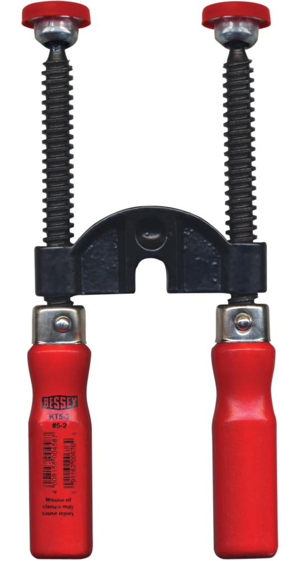 Bessey Dual Spindle Edge Clamping Accessory for Bar Clamps - Flockneti