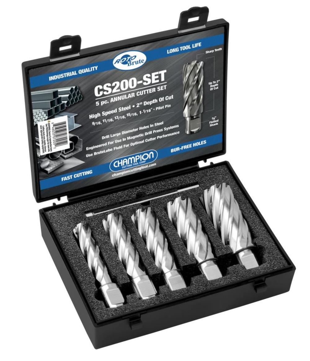 Champion Cutting Tool Annular Cutter Set - Flockneti