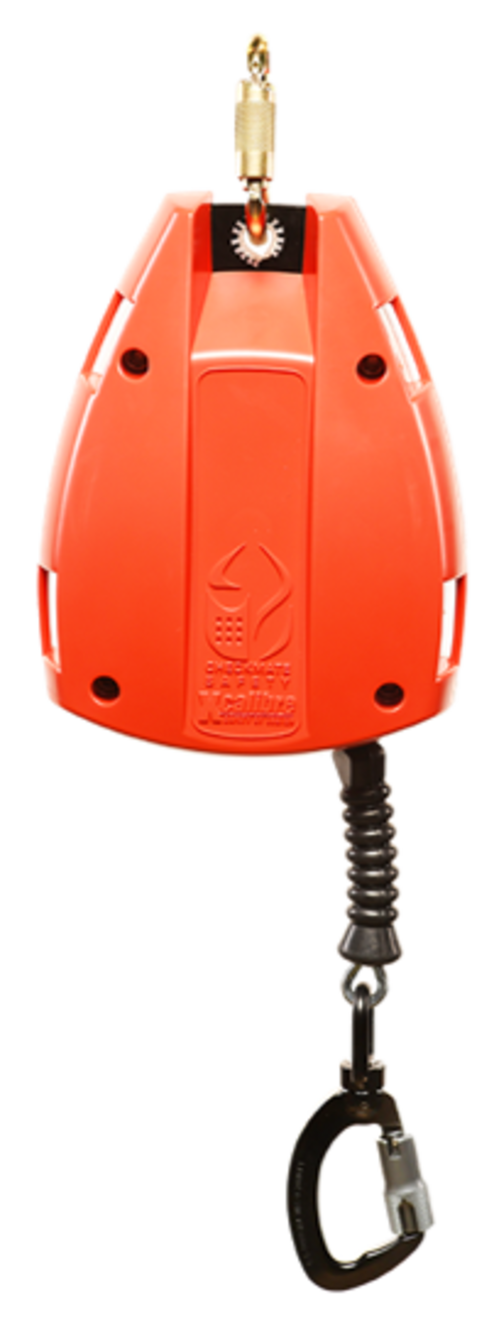 Guardian Fall Protection 60′ FABX Overhead SRL with Galvanized Steel Cable & Aluminum Carabiner - Flockneti