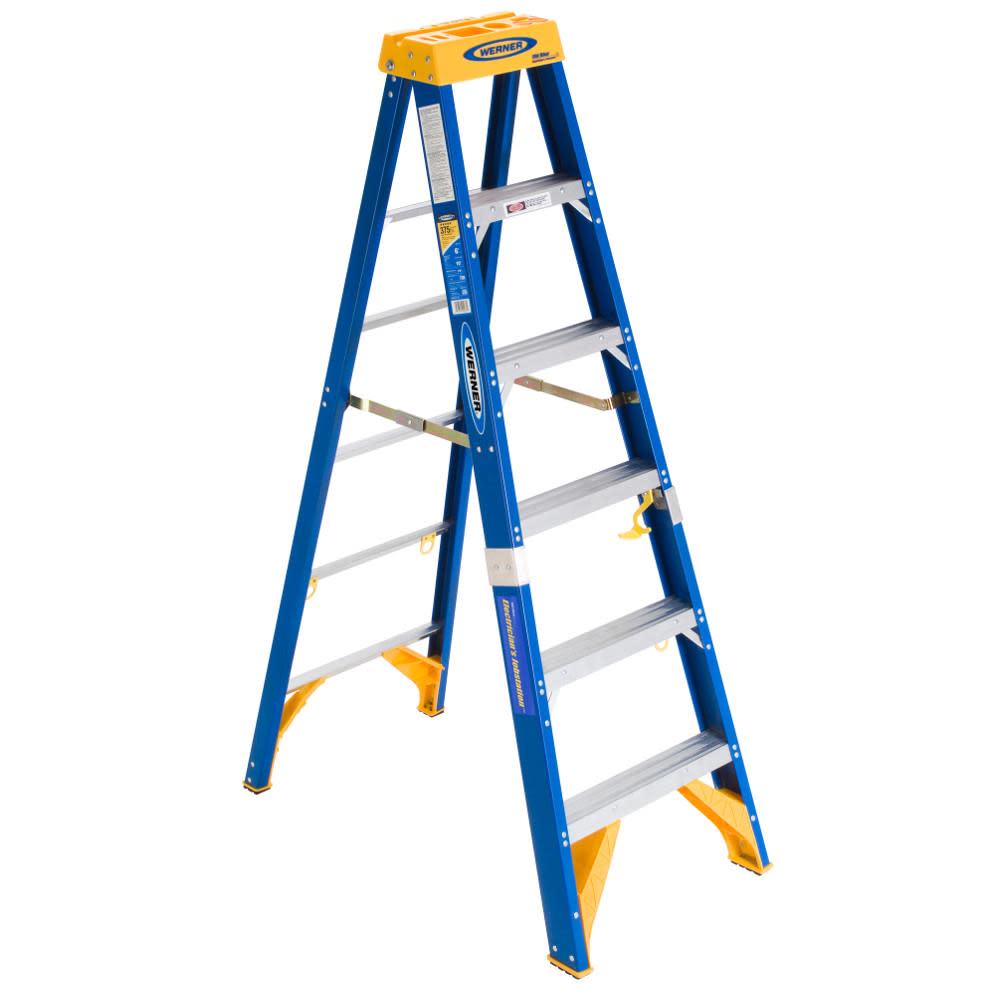 Werner 6 Ft. Type IAA Fiberglass Electricians Jobstation - Flockneti