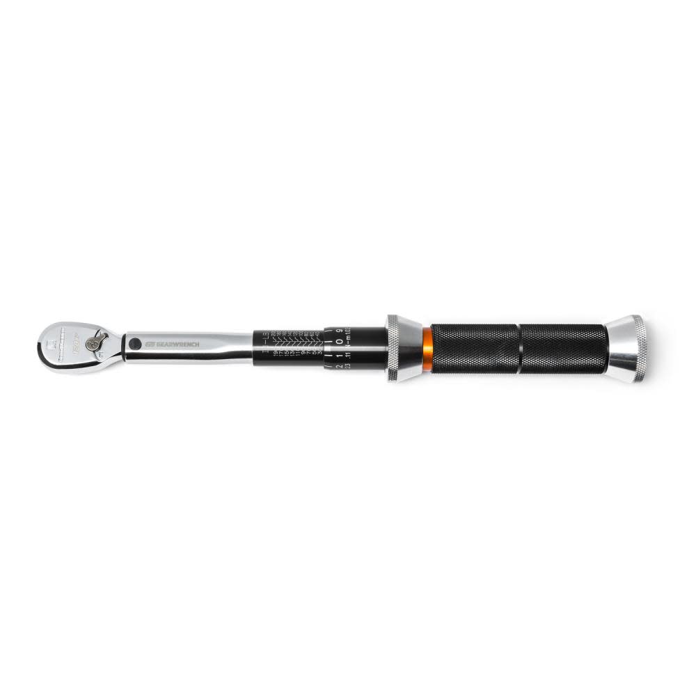 GEARWRENCH 1/4 in Drive 120XP Micrometer Torque Wrench 30-200 in/Lbs - Flockneti