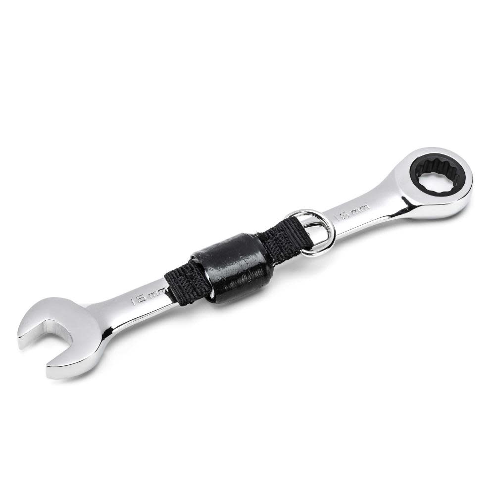 GEARWRENCH 16mm 12 Point Tether Ready Ratcheting Combination Wrench - Flockneti