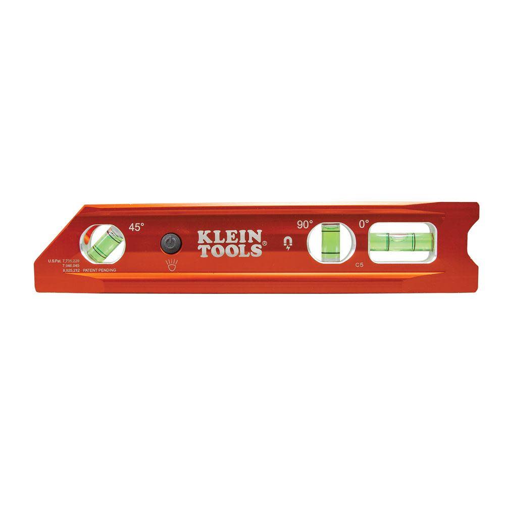 Klein Tools Lighted Torpedo Billet Level REM - Flockneti
