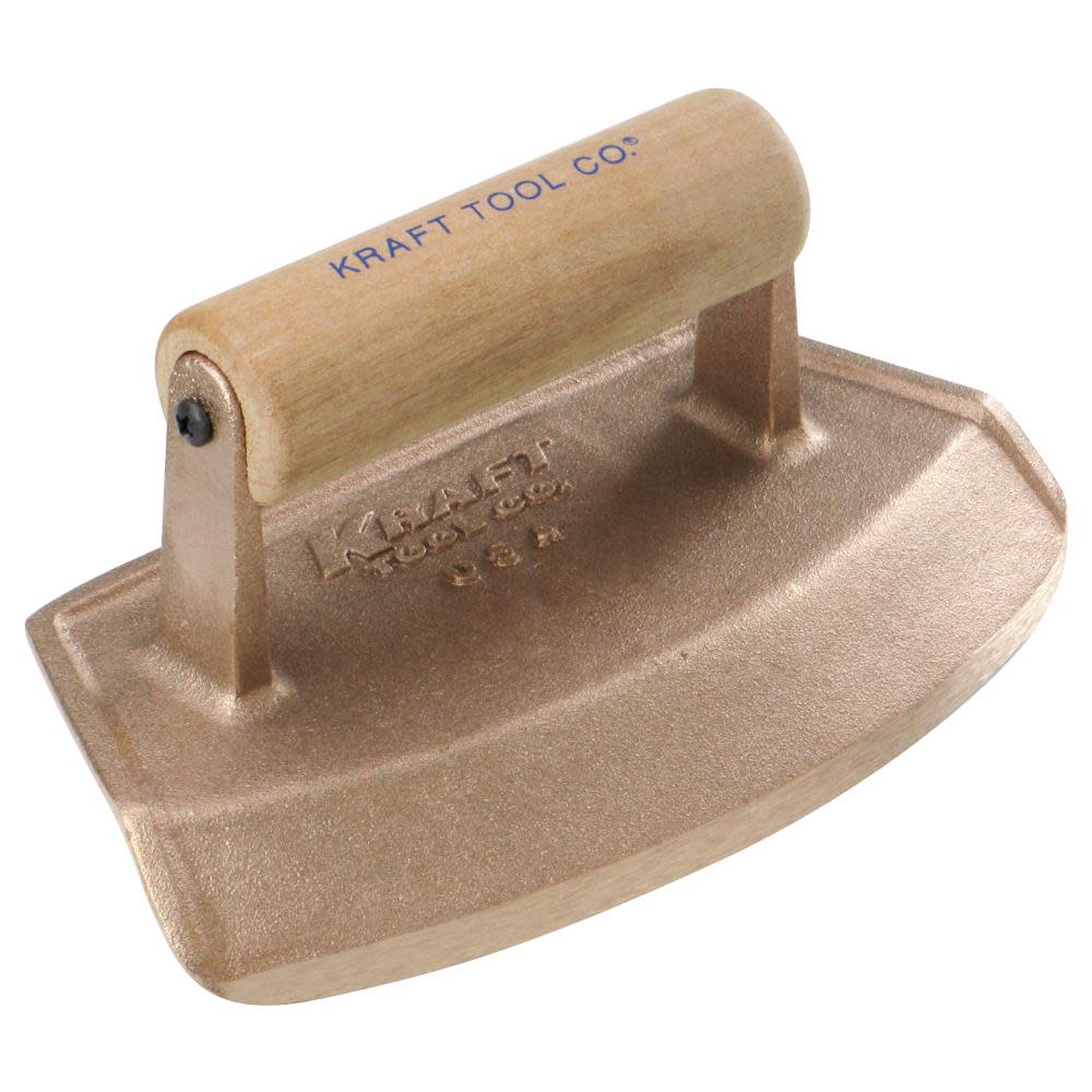 Kraft Tool Co 24 In. Diameter Bronze Chamfer Tube Edger with Wood Handle - Flockneti