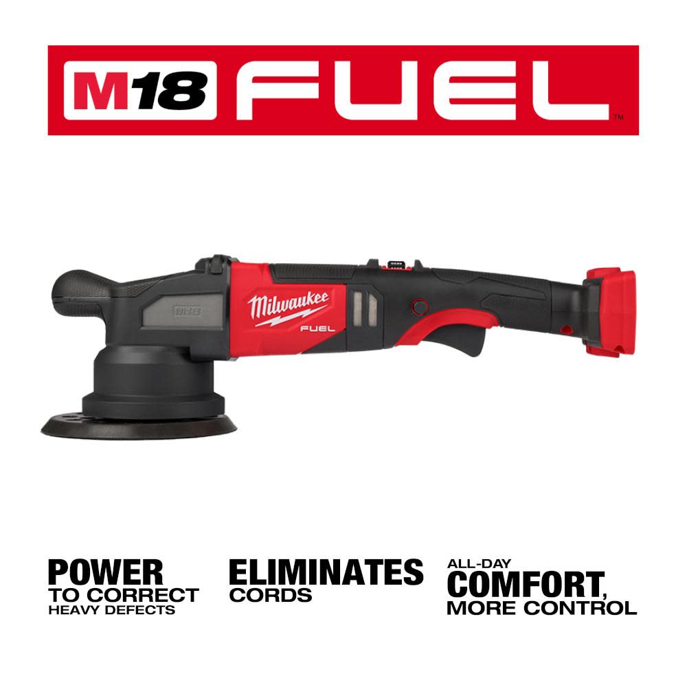Milwaukee M18 FUEL 21mm Random Orbital Polisher Bare Tool - Flockneti