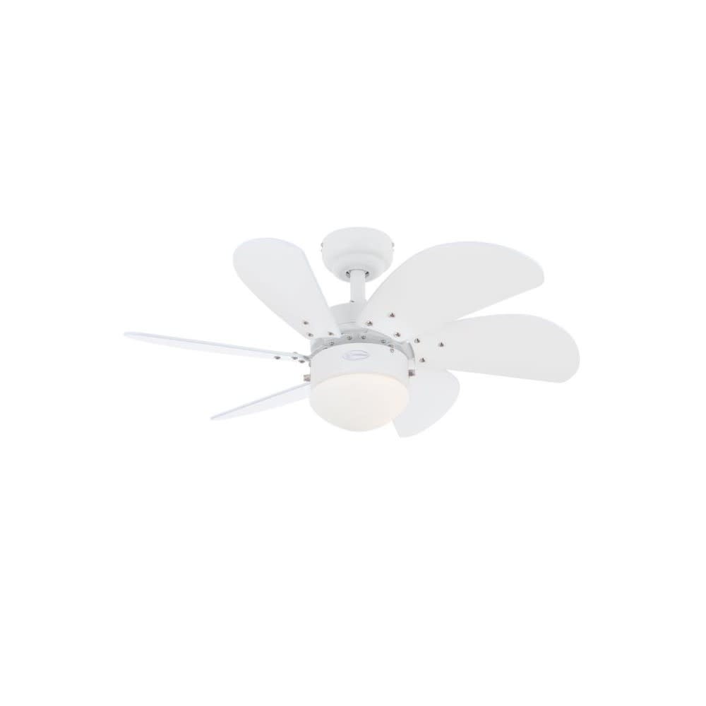 Westinghouse 30″ Turbo Swirl White LED Indoor Ceiling Fan - Flockneti
