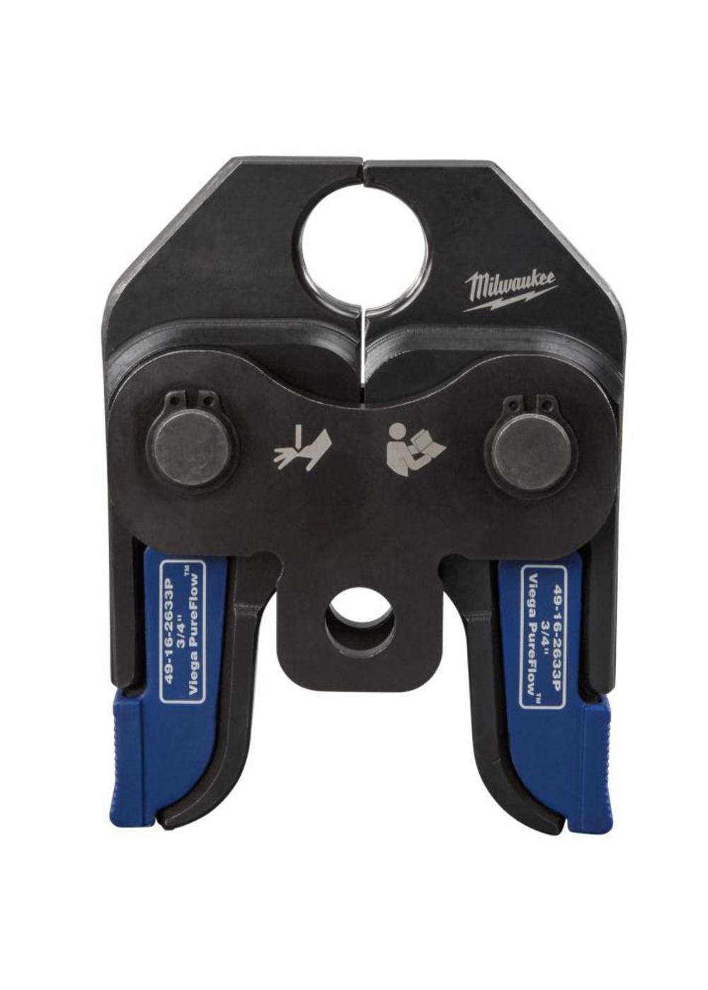 Milwaukee M18 3/4 in. Viega PureFlow Jaw for M18 Short Throw Press Tool - Flockneti