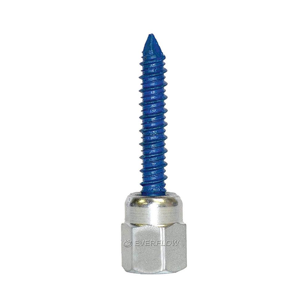 Nor Fast Progessive Fasteners 5/16 In. x 1-3/4 In. Vertical Rod Anchor Super Screw - Flockneti