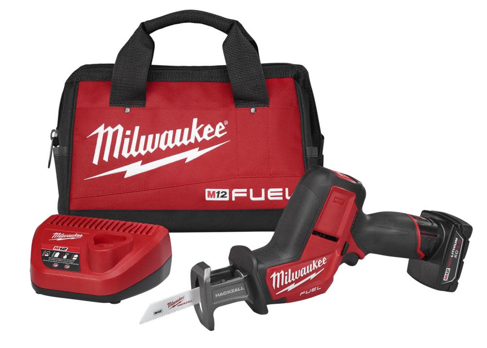 Milwaukee M12 FUEL Hackzall Reciprocating Saw Kit Reconditioned - Flockneti