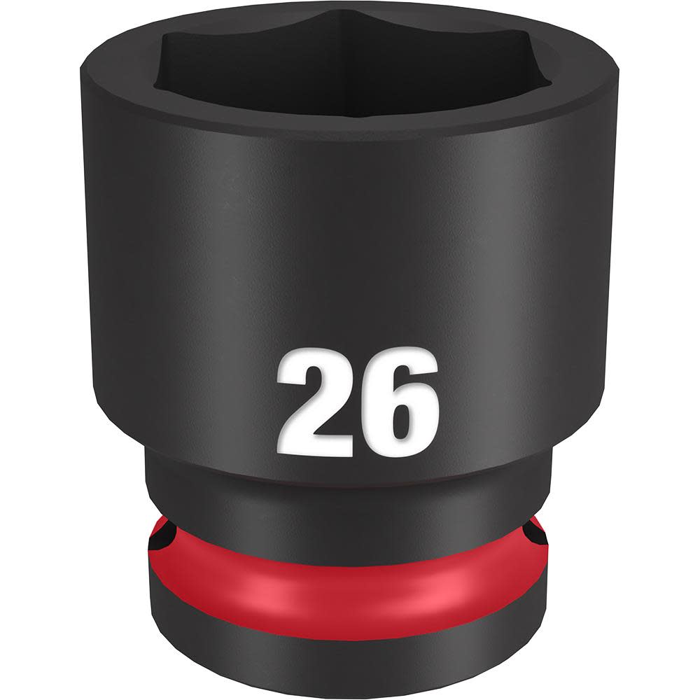 Milwaukee Impact Socket 1/2″ Drive 26mm Standard 6 Point - Flockneti