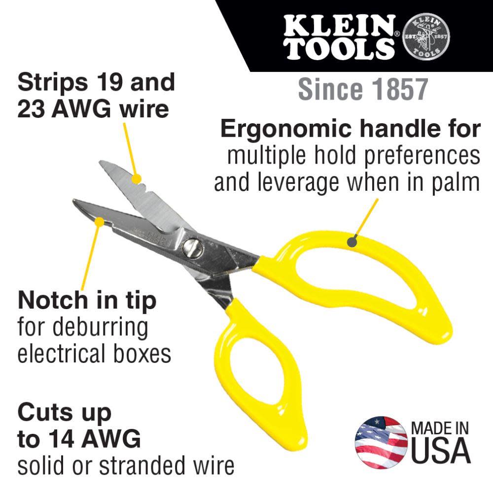 Klein Tools All-Purpose Electrician’s Scissors - Flockneti