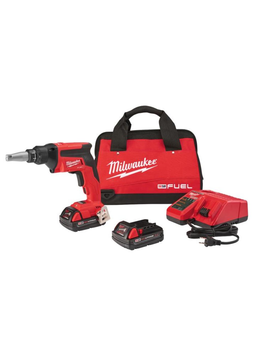 Milwaukee M18 FUEL Drywall Screw Gun- CP Kit - Flockneti