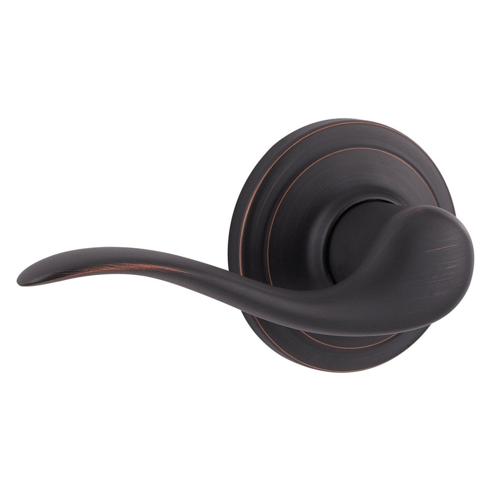 Kwikset Venetian Bronze Tustin Surface Mount Left Half Dummy Door Lever - Flockneti